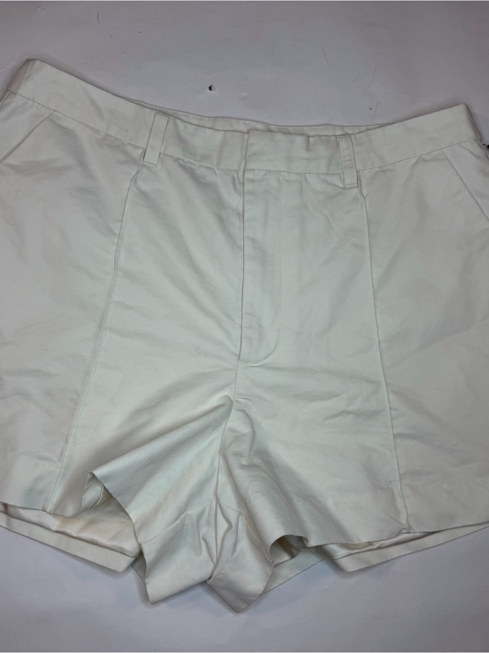 Source Unknown White Women's Jean Shorts